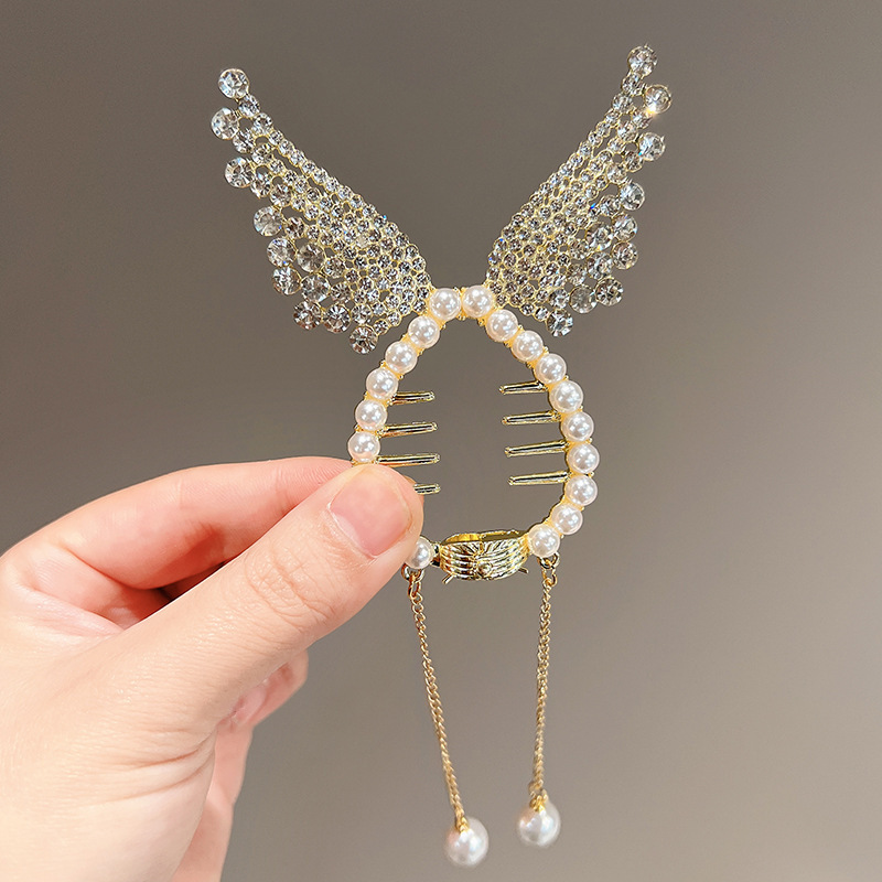 3#윙 포니테일 클립