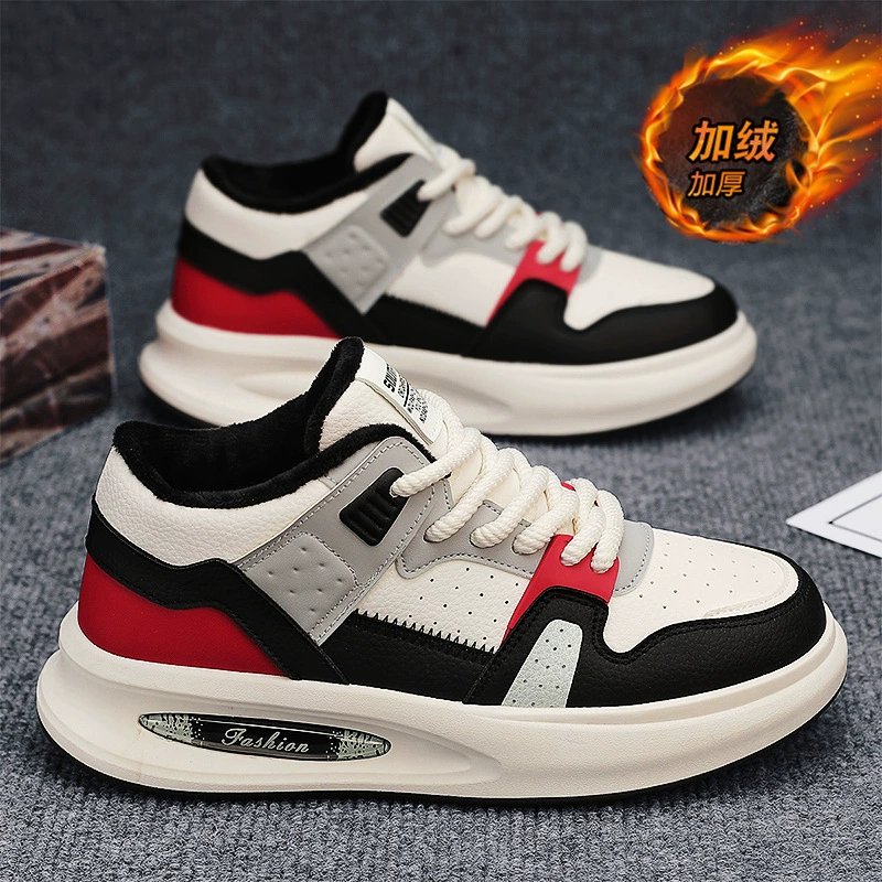 Мужская обувь зимняя бархатная теплая обувь