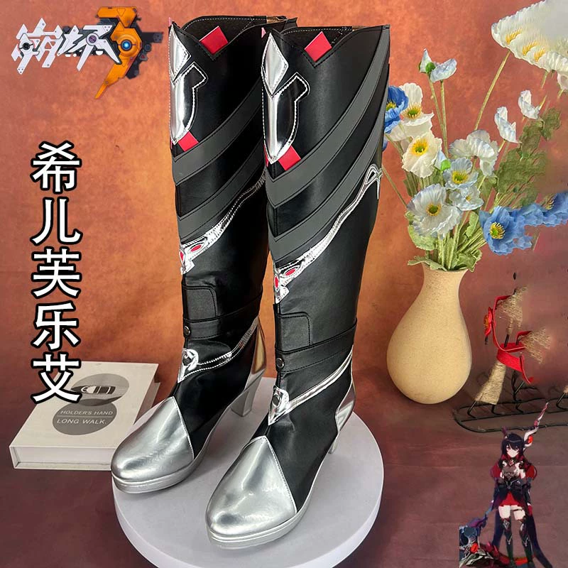 Honkai Impact 3 Shilfulei обувь для косплея для девочек Лоли аниме комикс шоу обувь для выступлений в игре