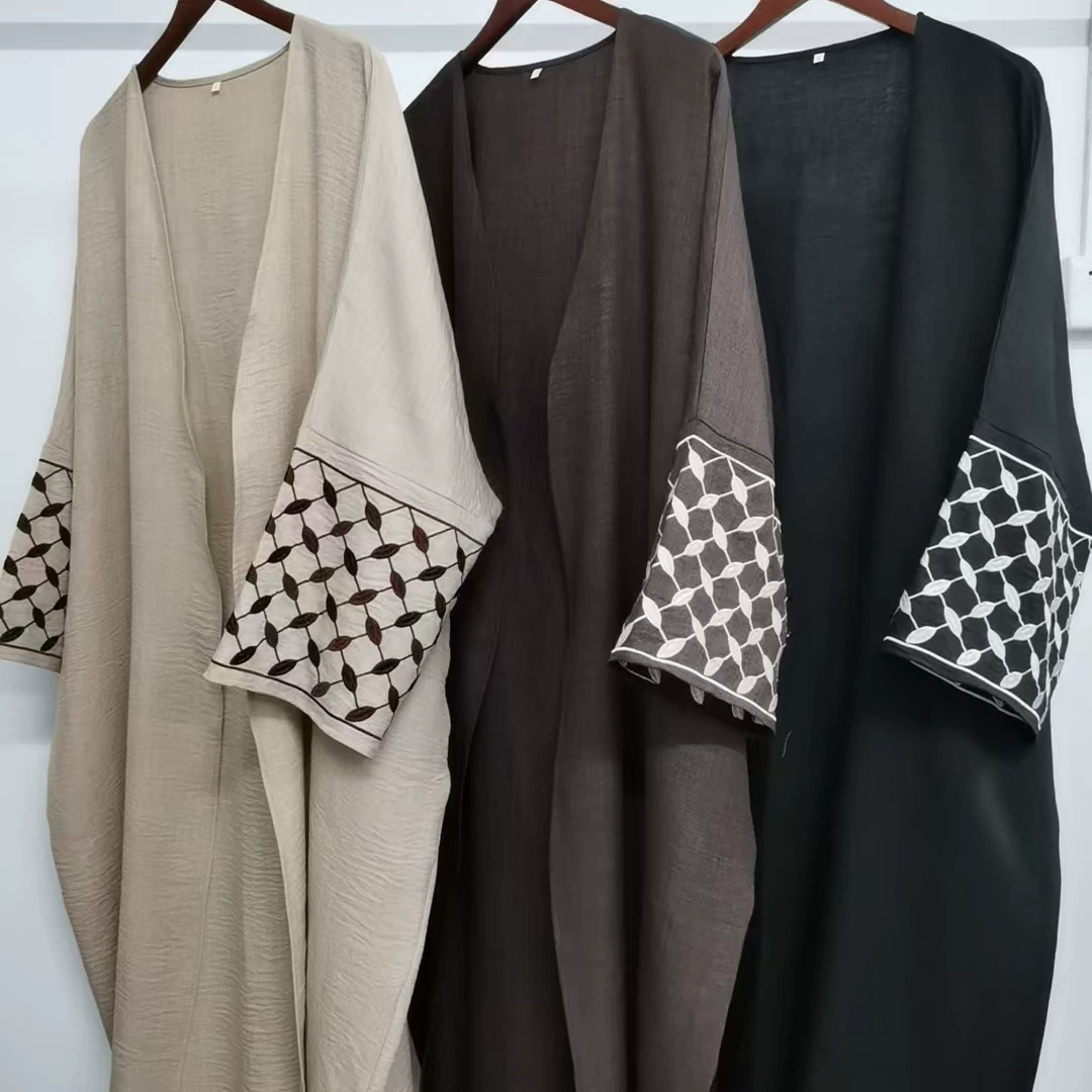 Прямая поставка производителя Yiduo новый AliExpress Dubai Турция Дубай вышитое элегантное платье 24837