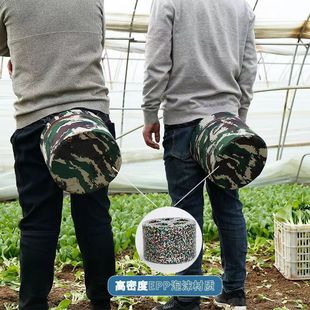 Movable Work Stool Agricultural Foam Stool Special for Greenhouse Lazy Stool Set Back Small Stool Construction Site Leggings Tea Picking Stool