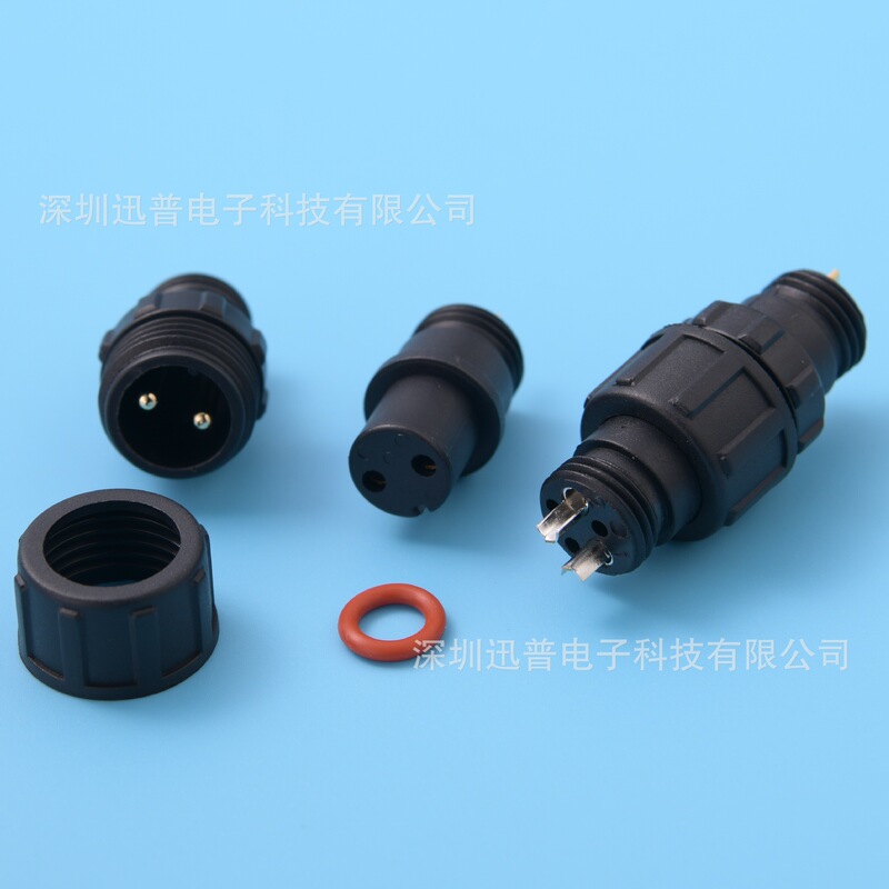 M16 waterproof connector GX16 high current 10A outdoor solar connection seat waterproof aviation socket