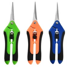 葡萄粒摘果剪花卉园艺修枝剪不锈钢省力园林果家用剪刀树工具剪刀