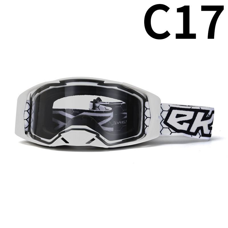 C17 흰색 프레임 흑백 투명 필름