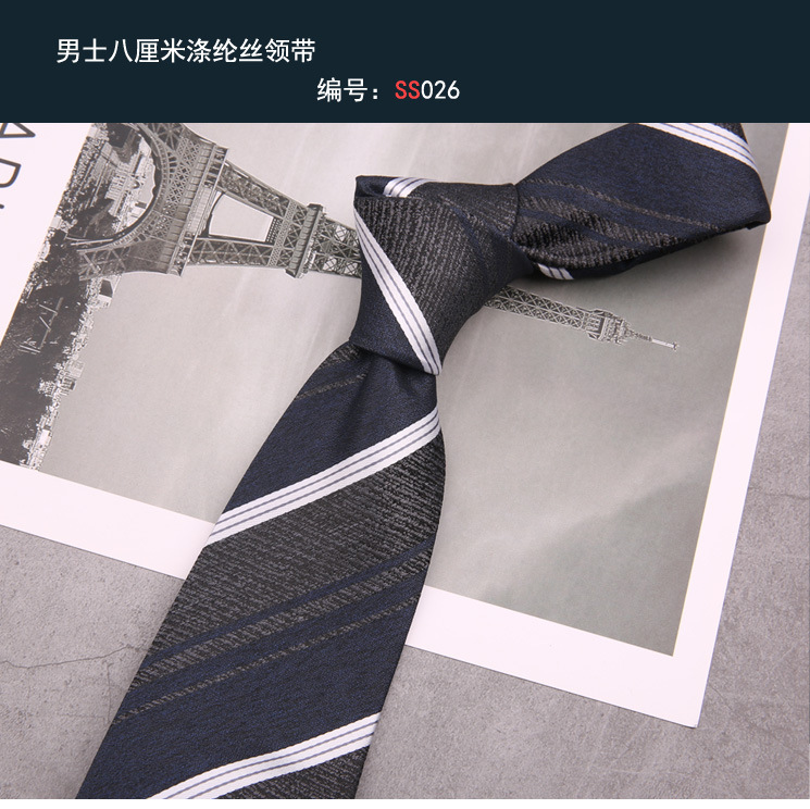 Ropa formal de los hombres de la boda del novio de los hombres de negocios Azul Rojo mano anudada traje de rayas patrón animal corbata