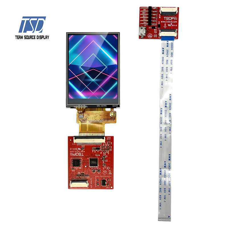 2.4寸tft 240*320 UART接口 带电阻触摸 烤箱 咖啡机 厨房家电lcd