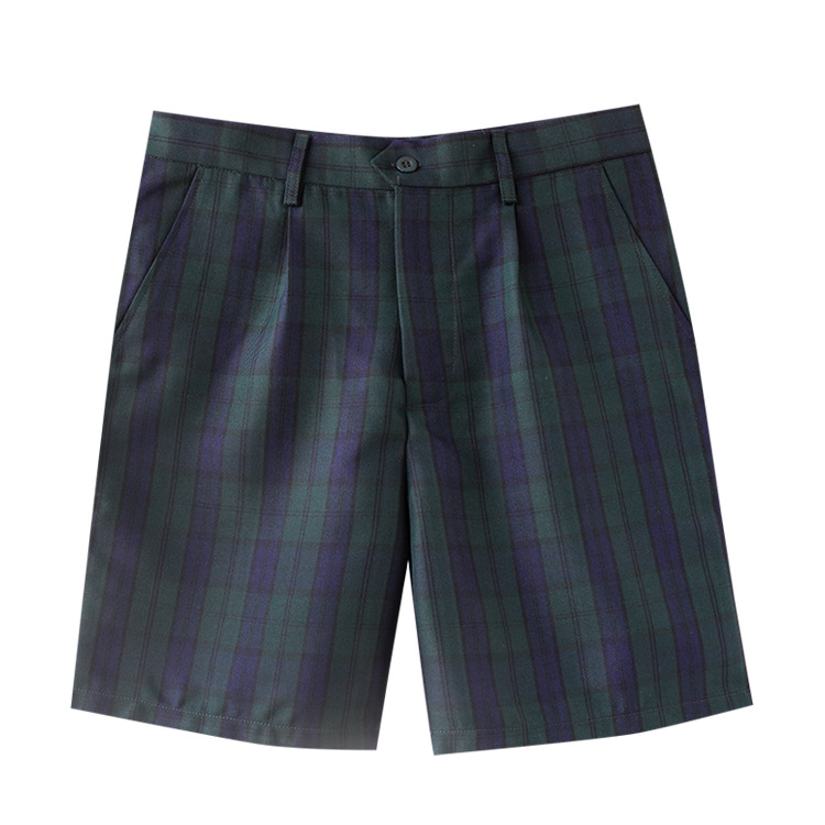 Pantalones a cuadros DK pantalones de UNIFORME DE CLASE DE ESTILO preppy británico pantalones de estudiante pantalones de hombre Pantalones uniformes moda casual japonesa