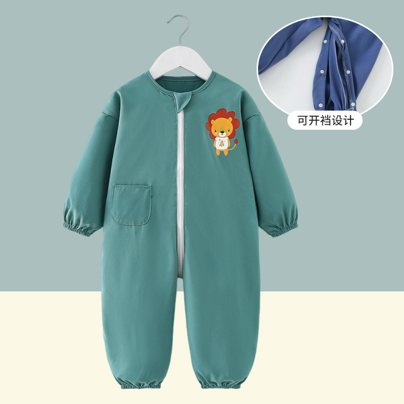 Mameluco Impermeable de Gateo para Bebés de Fibra de Poliéster, Protege Todo el Cuerpo, para Gateo y Exteriores image 34