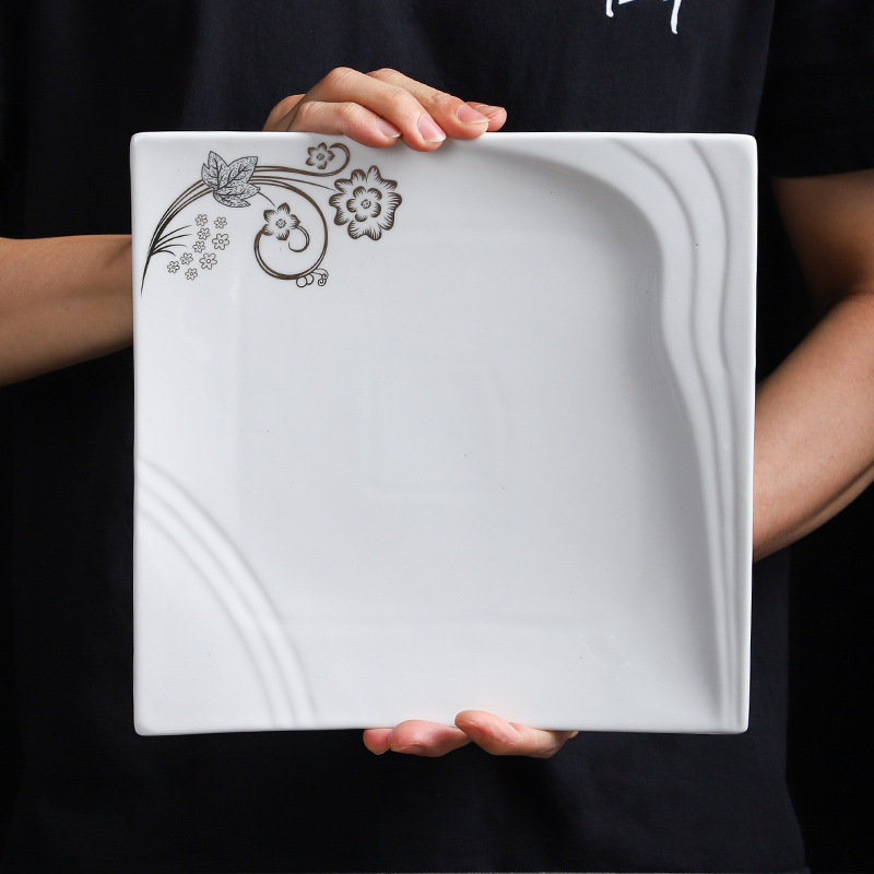 High-End Cooking Plates for Commercial Use, High-Quality Hotel Tableware, Stylish Chinese Food Plates, Fish Plates, Soup Plates High-End Cooking Plates for Commercial Use, High-Quality Hotel Tableware, Stylish Chinese Food Plates, Fish Plates, Soup Plates