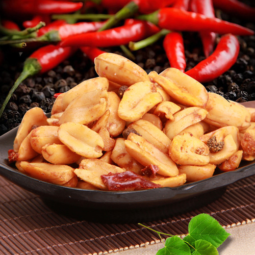 Baishixing Jiugui Peanuts Spicy Original Peanuts Appetizer Fried Roasted Seeds Casual Snacks Supermarket Food