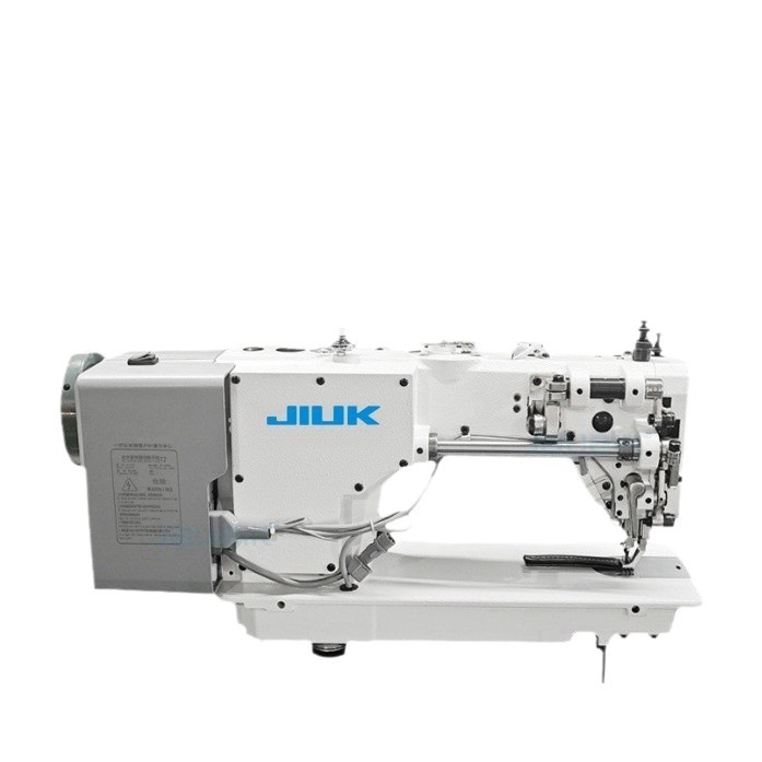 Máquina sincronizada por computadora paso a paso, computadora uno a dos, máquina de coser industrial inteligente con lanzadera giratoria grande sincronizada con dientes superiores e inferiores para automóvil DY