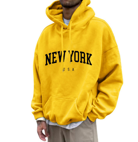 Mens Printed Oversized Hoodie Long Sleeve Casual Pullover Fashion_voghion.com