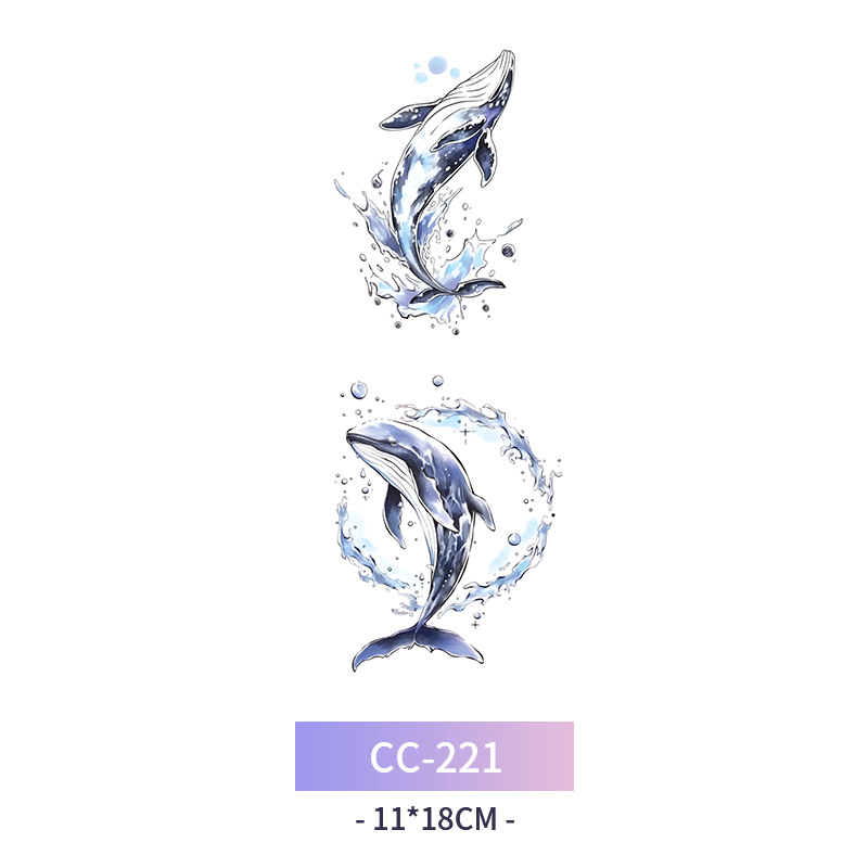 Transfronterizo en stock al por mayor de halloween colorido mariposa tatuaje pegatinas simulación sangrienta cicatriz pegatinas divertidas pegatinas impermeables