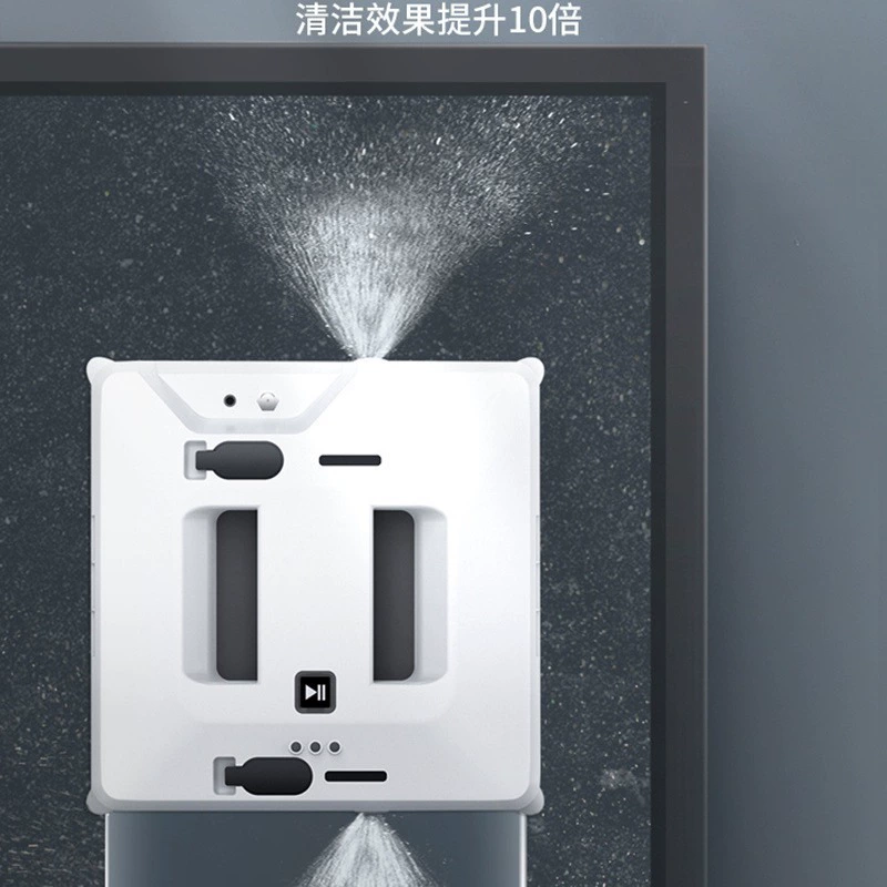 Трансграничная машина для мытья стекол, квадратный робот для мытья окон, двойной распылитель воды, автоматическая интеллектуальная машина для мытья окон с приложением