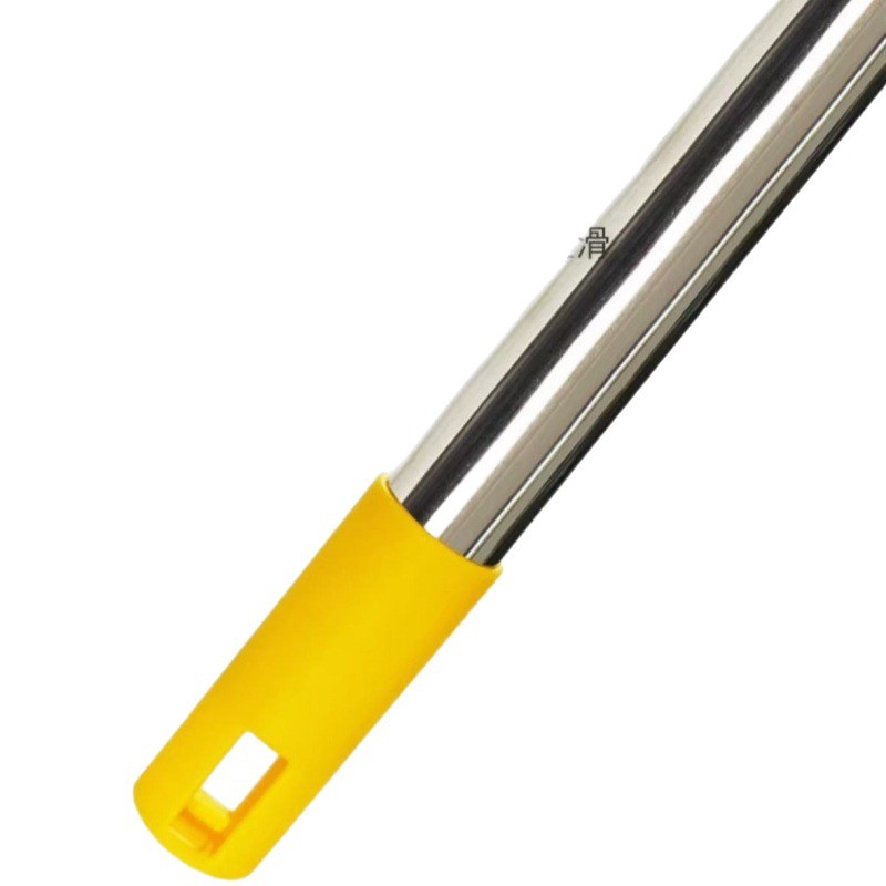 Rodillo con mango telescópico para pintar, varilla larga de aleación de aluminio y acero inoxidable, herramienta de pintura de paredes gruesa para uso doméstico.