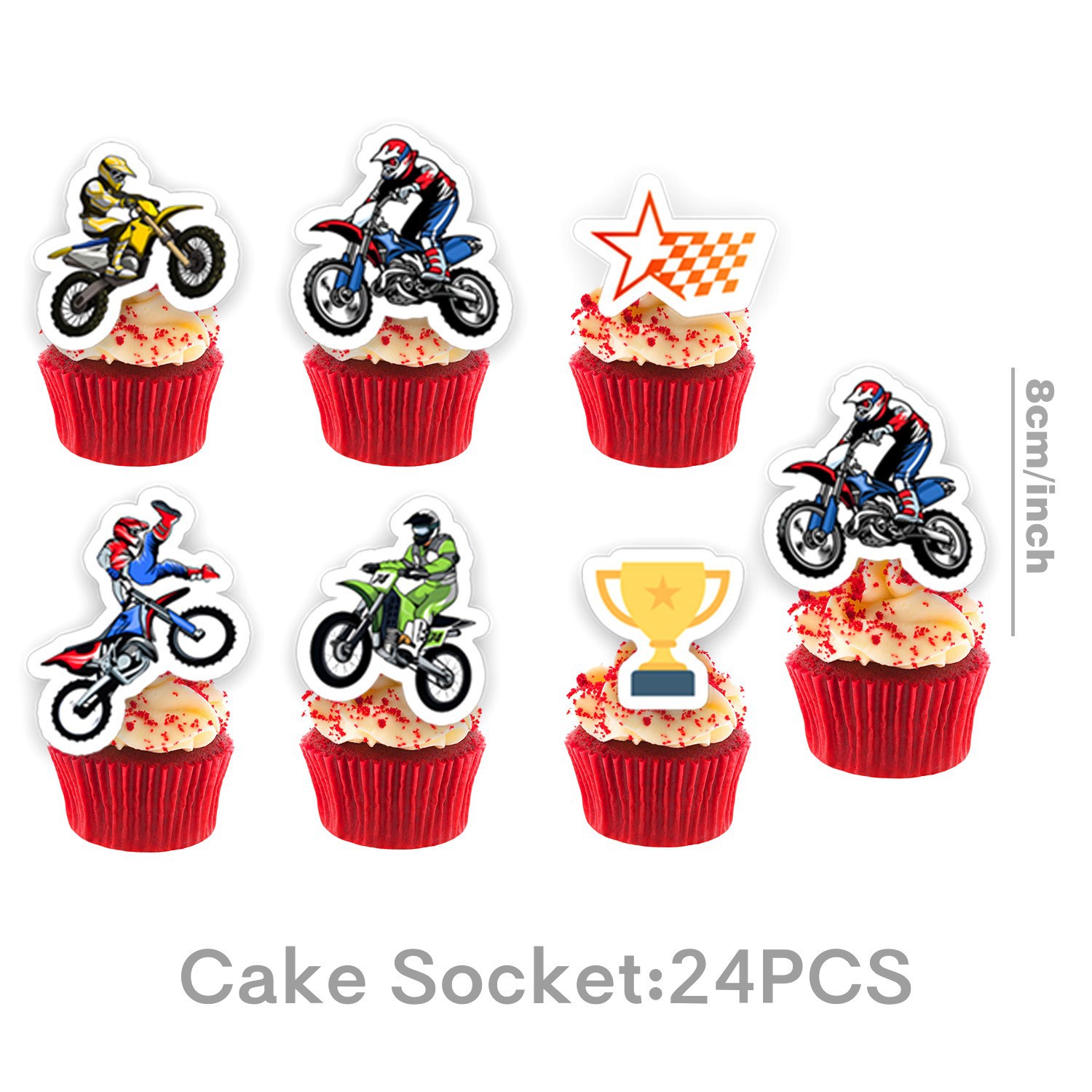 오토바이 소형 멀티탭-24PCS