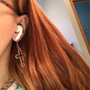 Accessory, earrings, European style, simple and elegant design