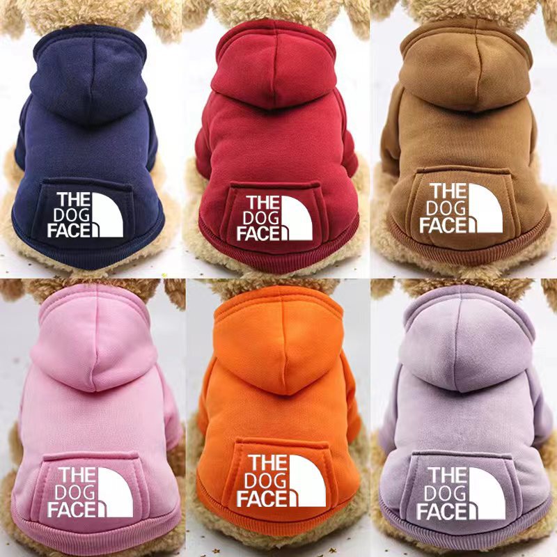 Autumn and Winter Pocket Hooded Sweatshirt Sporty Warm Dog Clothes Teddy Bichon Pet Manufacturer Clothing Wholesale Autumn and Winter Pocket Hooded Sweatshirt Sporty Warm Dog Clothes Teddy Bichon Pet Manufacturer Clothing Wholesale