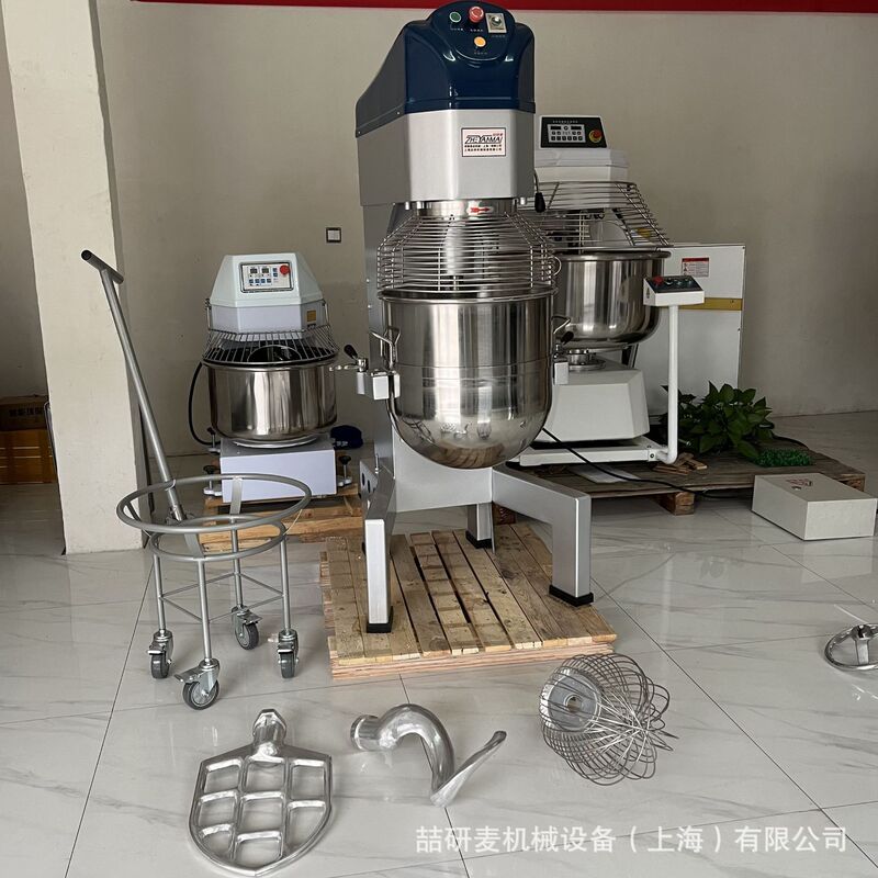 Zhe Yan Mai Vertical mixer high-speed three-function 10-80 liter egg beater stand mixer meat mixer