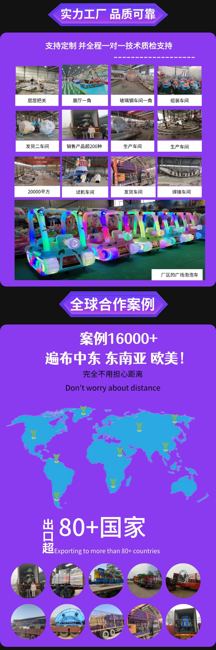 Tourist Train for Outdoor Amusement Park