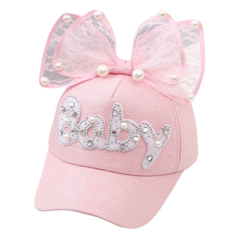 Детская шляпа в Корейском стиле, весенне-летняя дневная Кепка для девочек, сетчатый солнцезащитный козырек, бейсбольная шляпа от солнца, солнцезащитный крем, модная принцесса