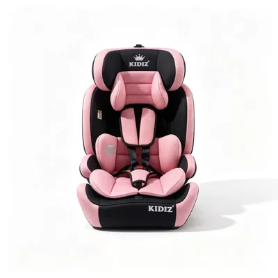 Car child safety seat: Isofix Interface, Side Impact Protection, Can - 15-12-years-old-3ci-size-full-level-certification-ece-r12904-eu-e8-safety-standard-pink-isofixlatchfoldableadjustable-headrestfive-point-safety-belt