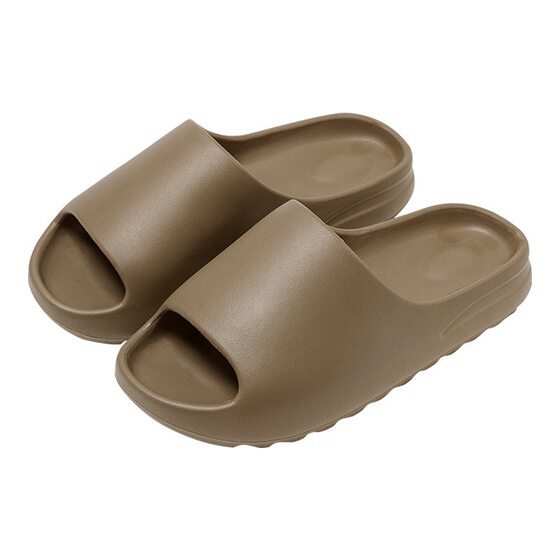 Explosions foreign trade shit feeling sandals and slippers women's summer home indoor couples coconut non-slip cross-border slippers men's wholesale