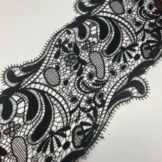 水溶牛奶丝新款蕾丝花边 辅料婚服裙摆 厂家批发