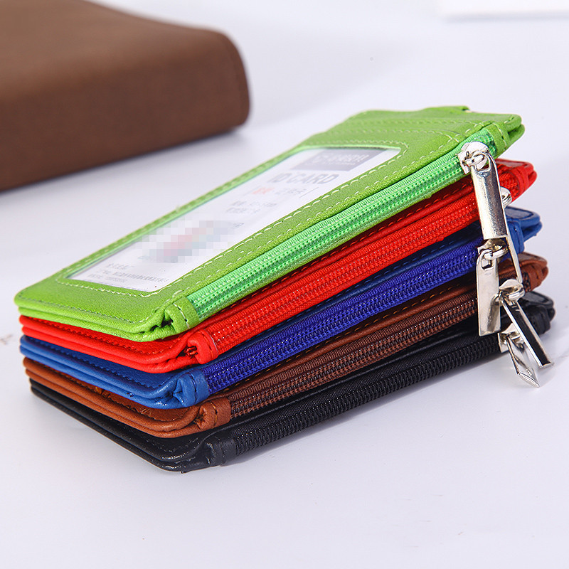 Kimbeth badge set work card card set badge multi-card key ring telescopic buckle rope change card bag wallet