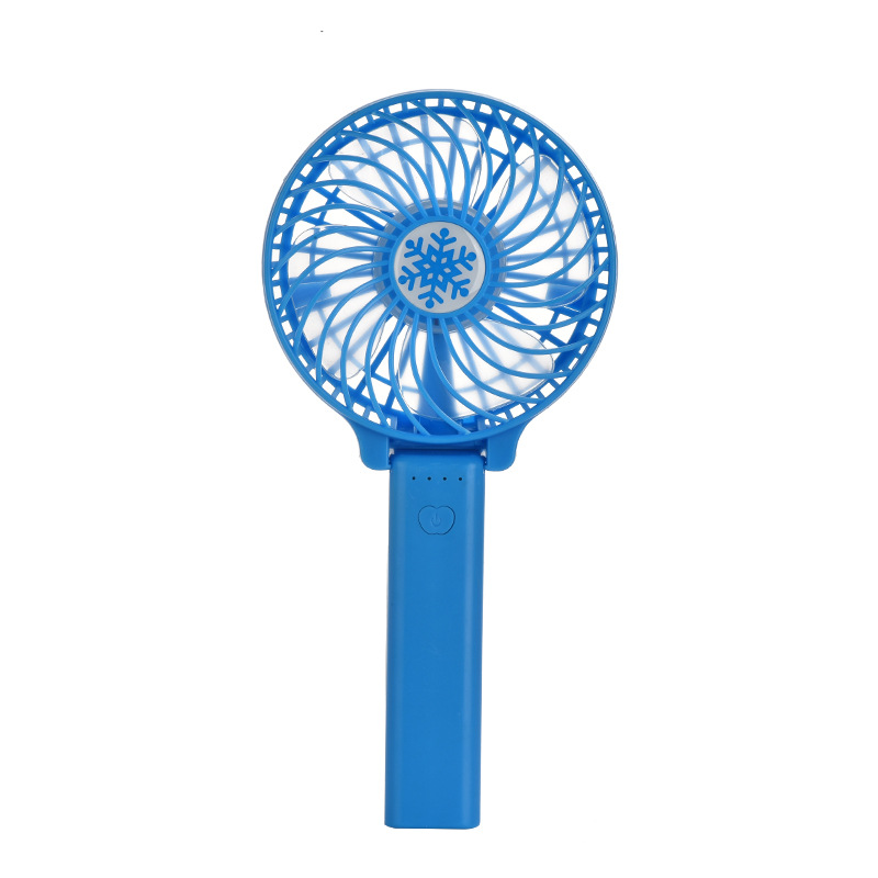 Ventilador plegable portátil transfronterizo de larga duración al aire libre portátil USB cargar silencioso pequeño ventilador portátil al por mayor