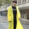 EVA raincoat cuff yellow