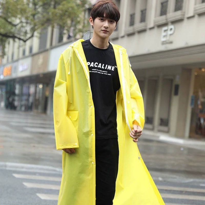 Long raincoat, electric car for cycling for walking for adults for elementary school students