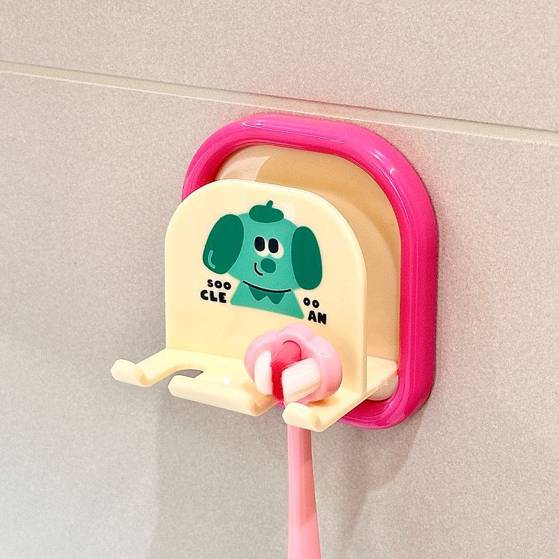 歯ブラシ収納ラック壁掛けパンチフリー浴室子供用電動歯ブラシ収納ラック浴室壁掛けラック|undefined