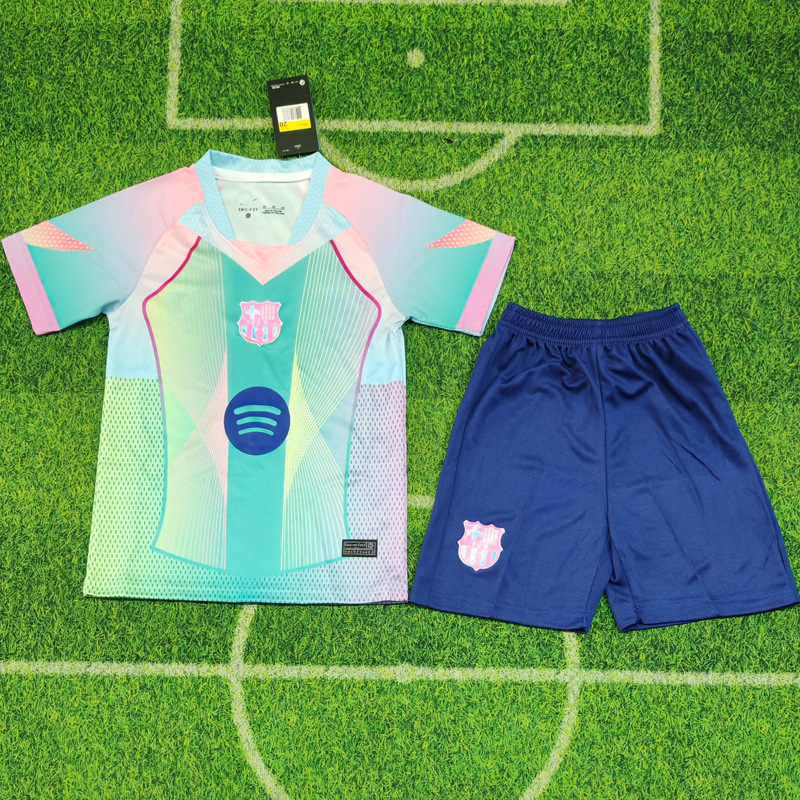 2526 barcelona blue training uniform