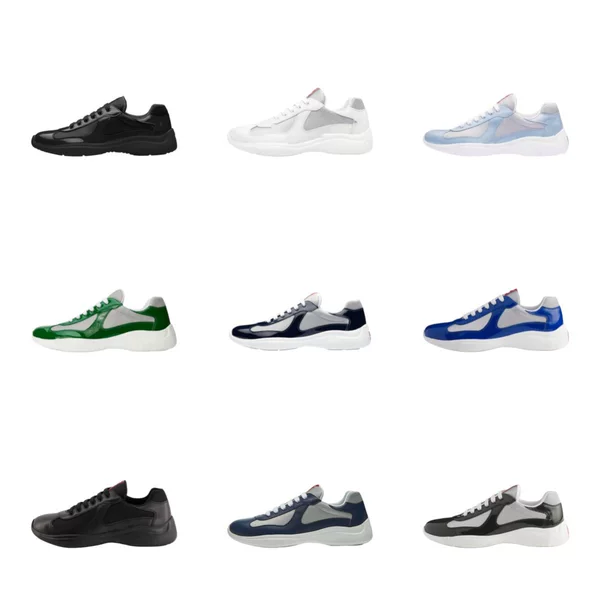 Cross-Border European P Brand New Breathable Casual High-End Popular Unisex Patent Leather Versatile Trendy Sneakers