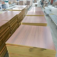 贴面中密度板18MM 生态板材密度贴墙板材免漆密度板 装修建材家具