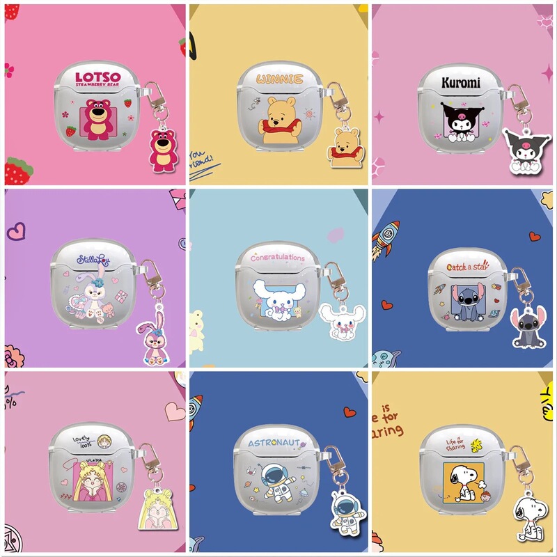Suitable for Remax Ruiliang Tws-19 Bluetooth Headset Protective Cover Tws19 Cartoon Box Cute Transparent Anti-Fall Soft Shell Suitable for Remax Ruiliang Tws-19 Bluetooth Headset Protective Cover Tws19 Cartoon Box Cute Transparent Anti-Fall Soft Shell