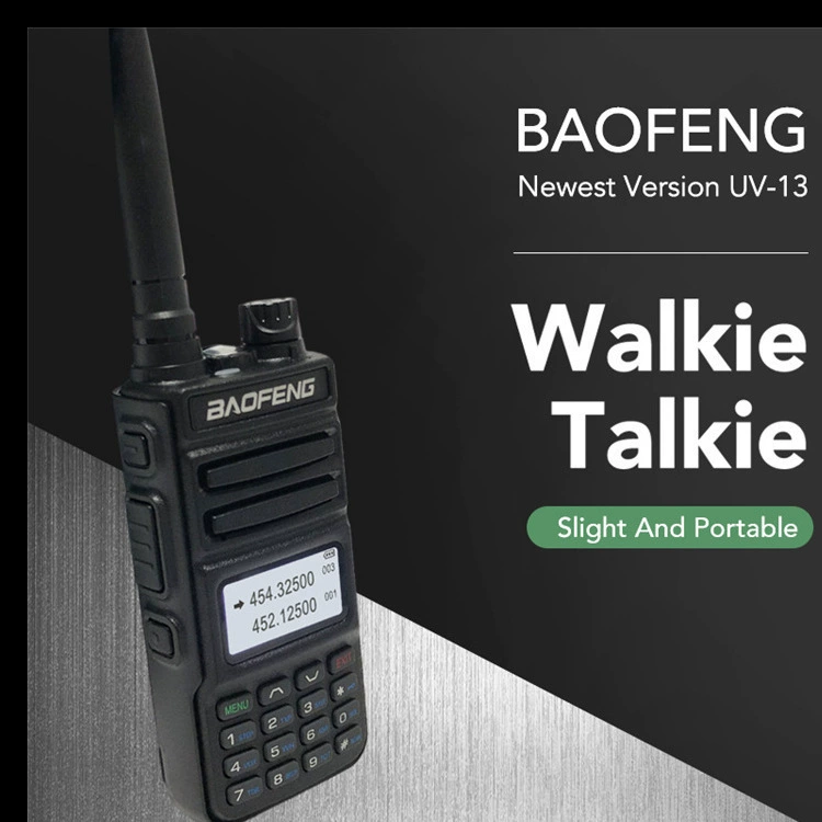 Baofeng BF-UV13 двухдиапазонная рация P15 для уличного гражданского самостоятельного путешествия, мини-ручное FM-радио.