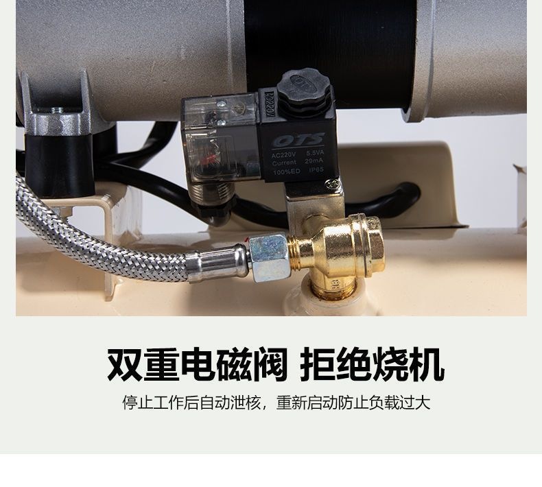 Air pump air compressor small air compressor oil-free silent 220V woodworking painting air pump