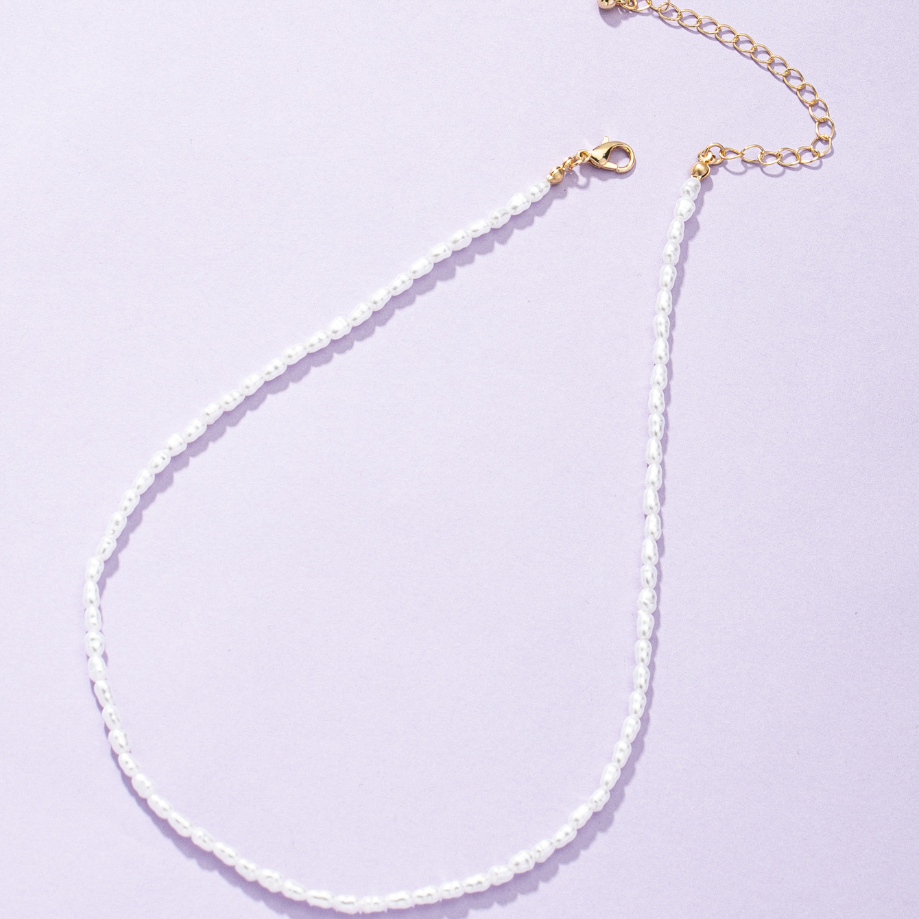 special-shaped pearl chain necklace wholesale nihaojewelry