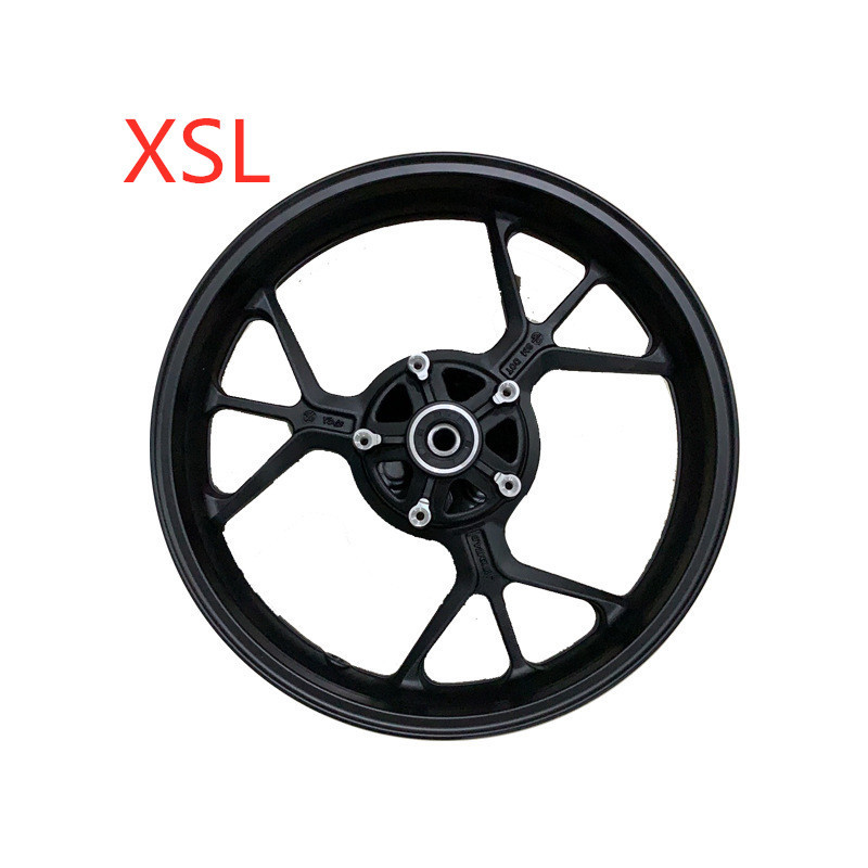 Horizon little Ninja aluminum wheel fujianglong Northern Lights motorcycle sports car 17-inch double disc brake front and rear hub steel ring