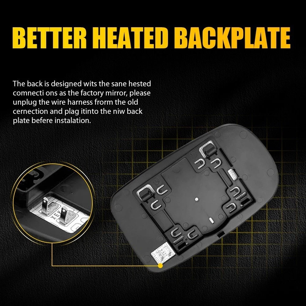 68101147Aa 68101146Aa Is Suitable for 11-21 Models of Chrysler 200300 with Heated Rearview Mirrors