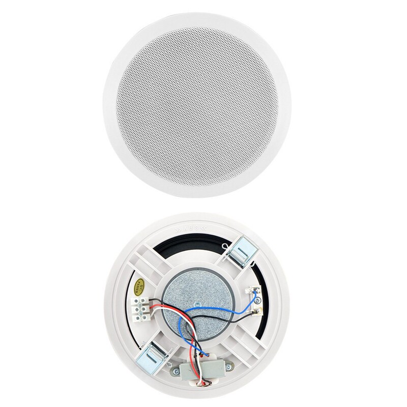 8inch 6inch 5inch Ceiling-Mounted Speakers for Public Address and Background Music, High-Quality Speakers, Direct Sales from the Manufacturer