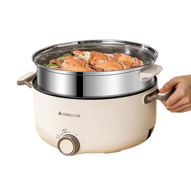 Zhigao Power Boil Pot House House многофункциональная горячая кастрюля Факты о завтраке супа Сталикение тушеное жаркое стиль