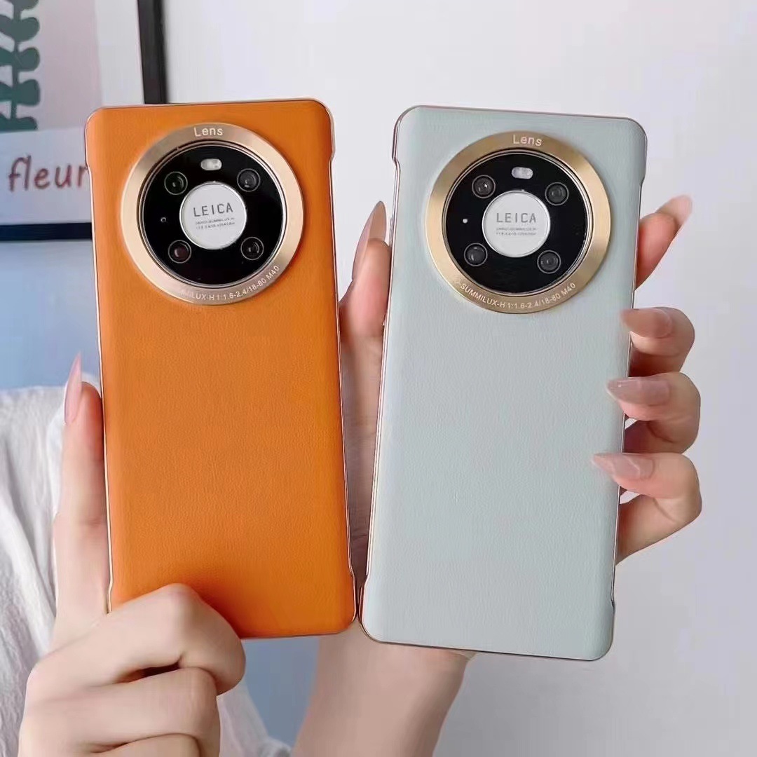 Nuevo frameless electrochapado Huawei M50/40pro anti-incrustación Shang serie P50 teléfono caso para honor Magic5