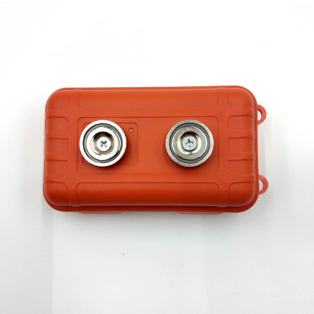 Caja de herramientas magnética portátil al aire libre coche magnético EDC caja táctica montañismo senderismo imán caja de almacenamiento