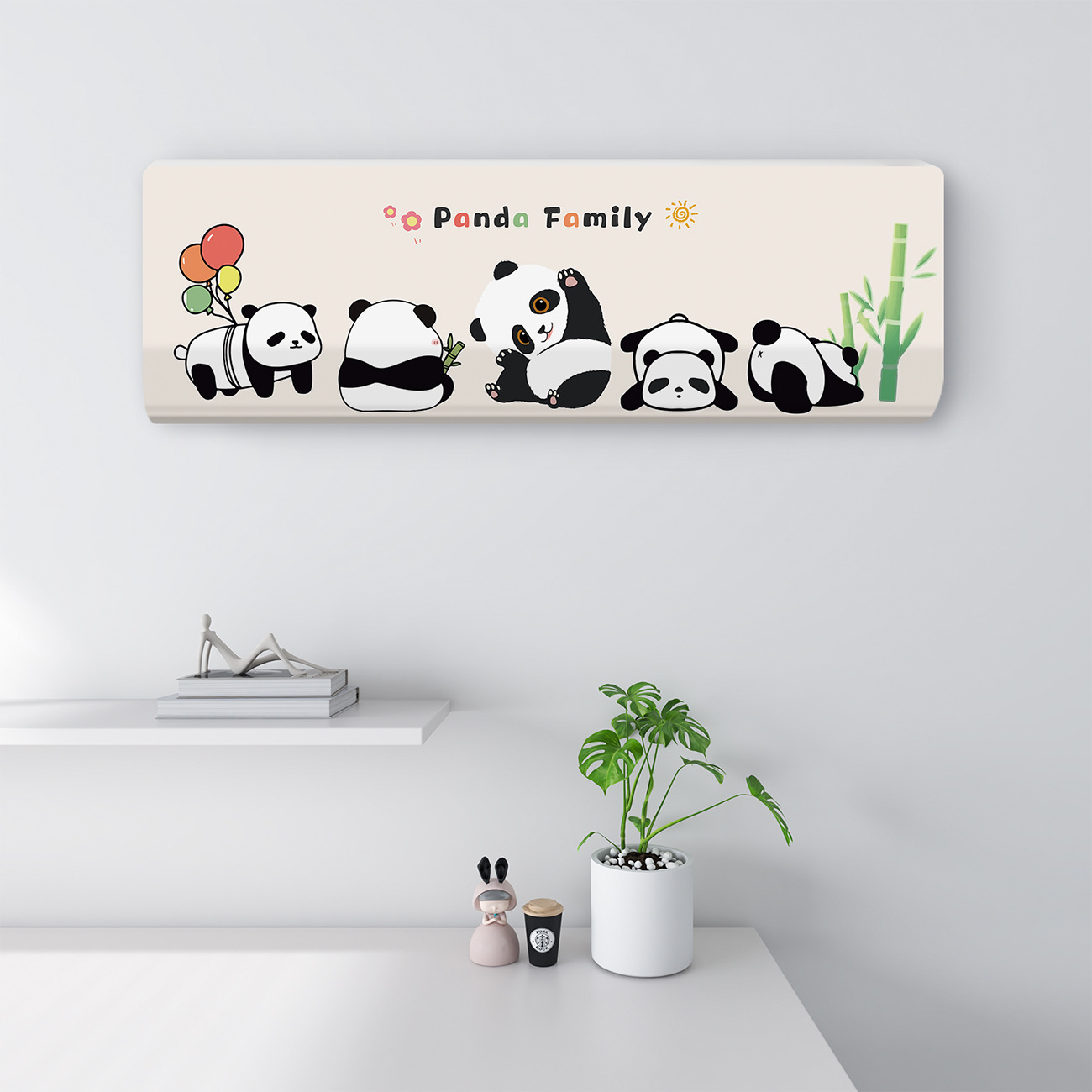 Aire acondicionado cubierta a prueba de polvo 2024 nueva cubierta de aire acondicionado colgante tipo colgante general Glimie todo incluido Haier cubierta de aire acondicionado