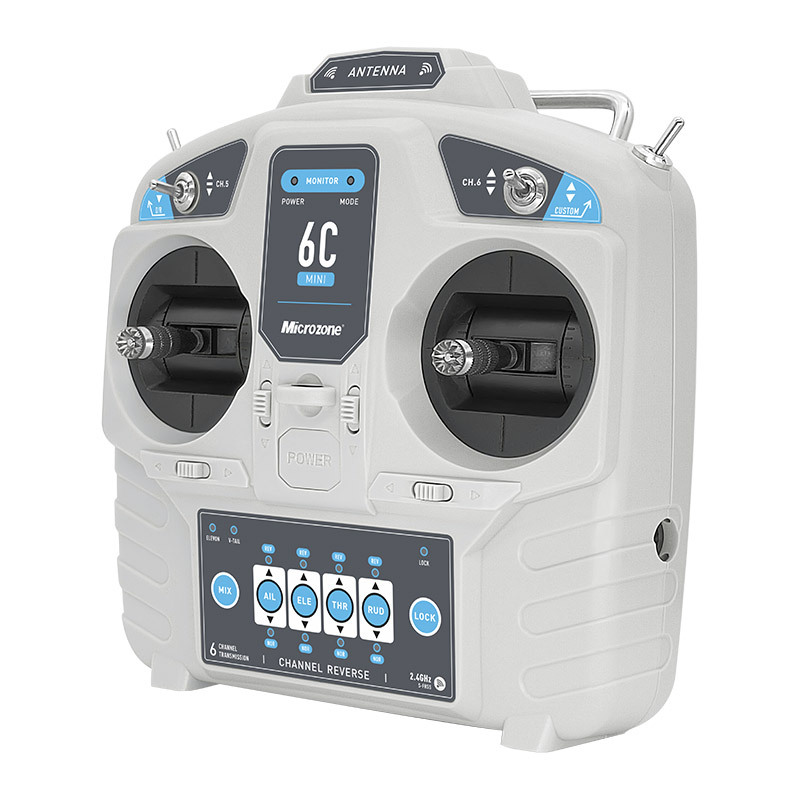 Передатчик Microzone MC6C Mini левый троттл