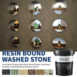 Resin Washed Stone for Easy DIY Flooring