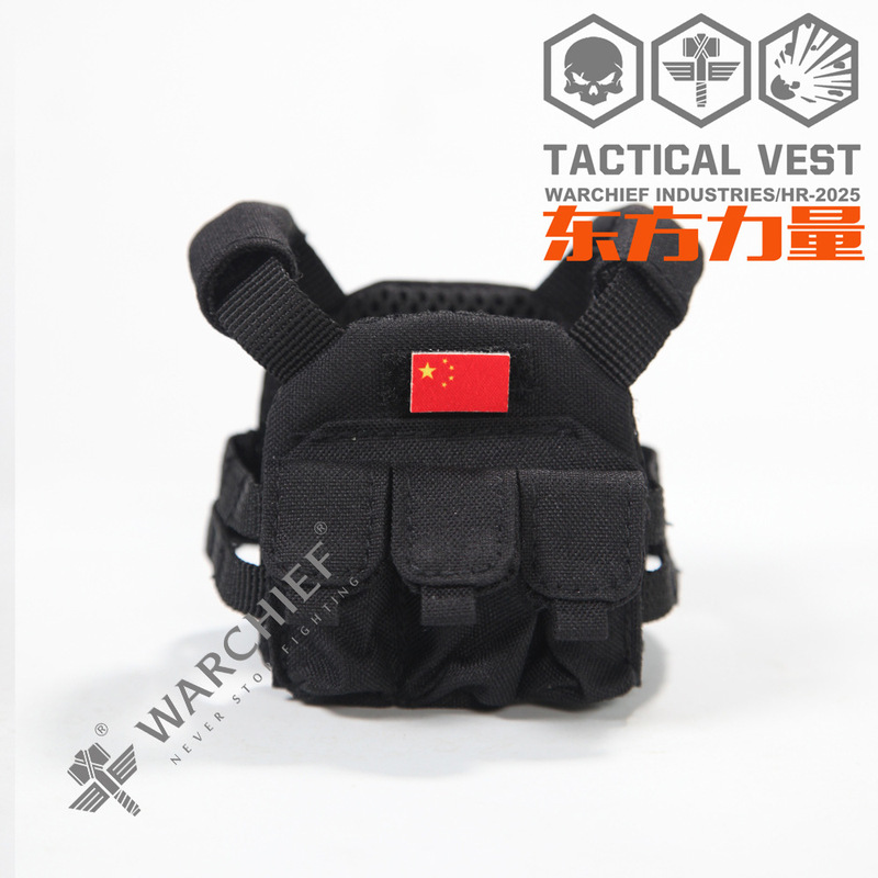 新品酋长户外运动便携战术战术迷你小背心军迷小配件挂饰户外用品|undefined